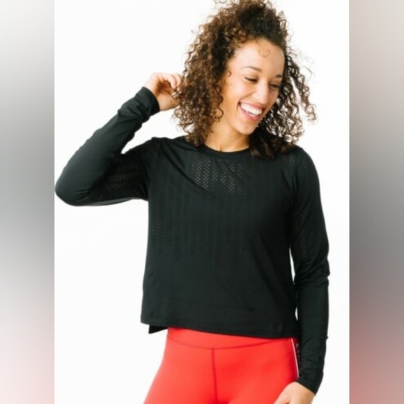 ZYIA Chillcicle Crop Long T Size medium - Picture 1 of 2